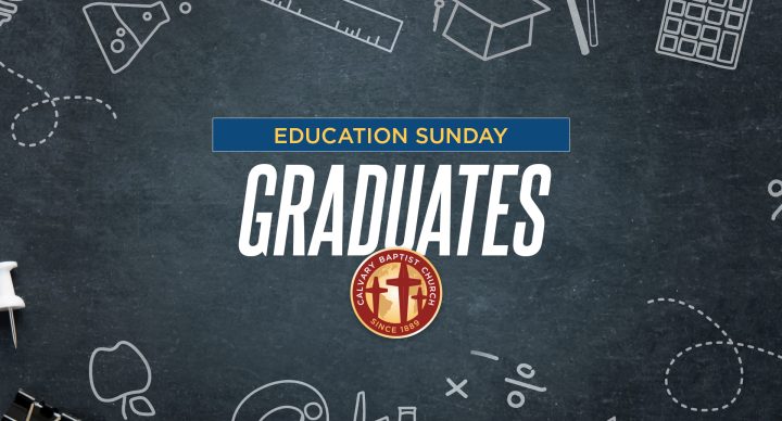 Education Sunday Graduates