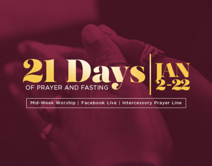 21 Days of Prayer & Fasting - Day 3 - Daily Devotional